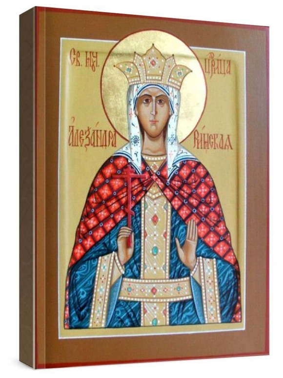 Александра Римская (рукописная икона)