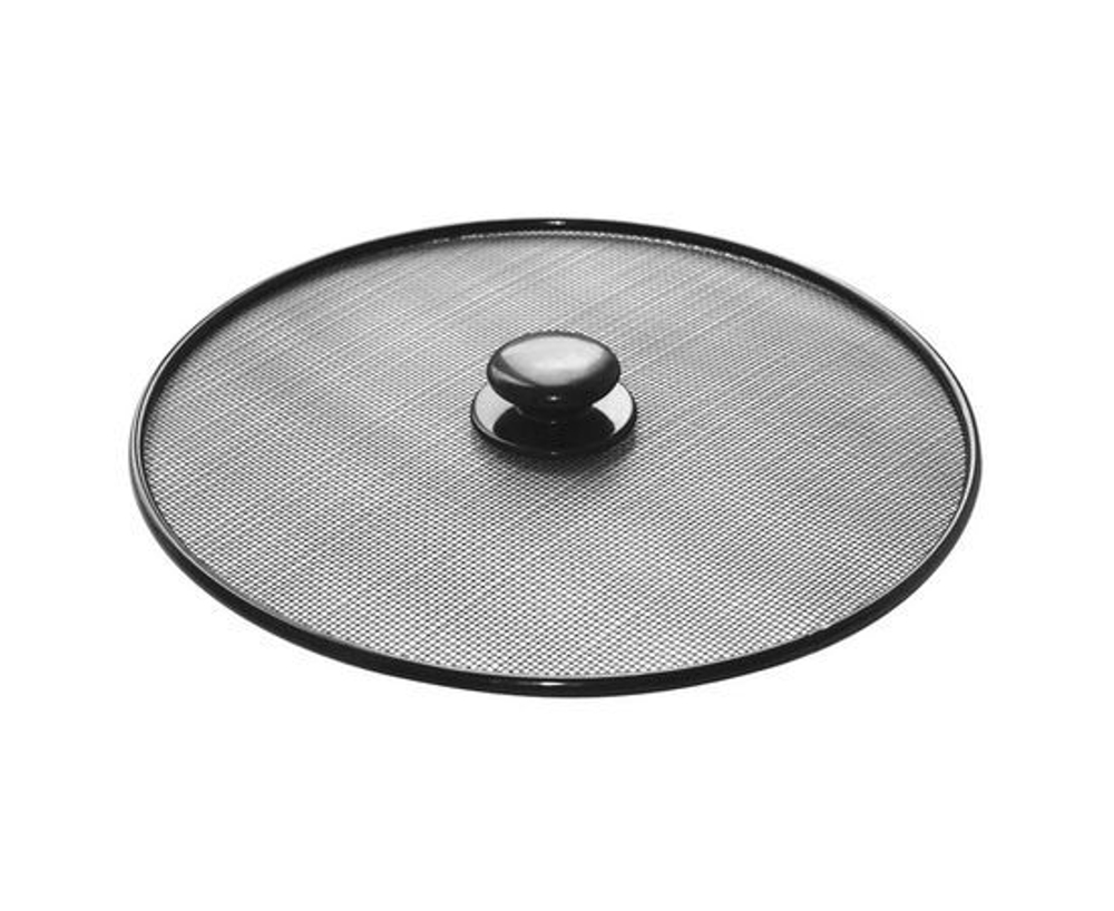 Крышка-сетка брызгозащитная металл, ПВХ, d29см, Mallony