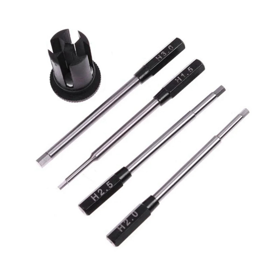 Набор шестигранных отверток (H1.5, H2, H2.5, H3) - 4 в 1