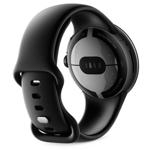 Умные часы Google Pixel Watch, Wi-Fi, «Матовый чёрный» корпус, ремешок цвета «Чёрный обсидиан» (версия Global)