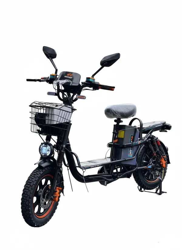 Электровелосипед WENBOX W33 PRO 1200W (60V/30Ah) с амортизаторами, большой дисплей фото №1
