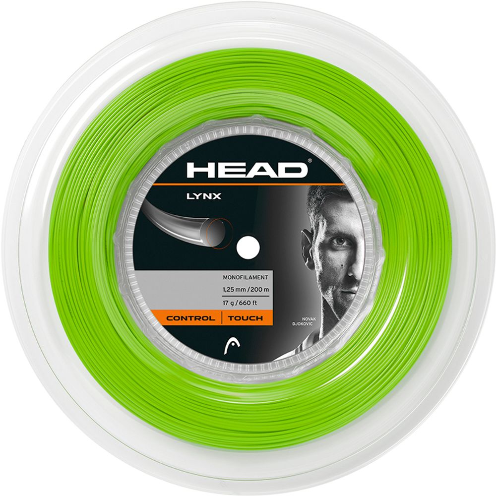 Теннисные струны Head LYNX (200 m) - green