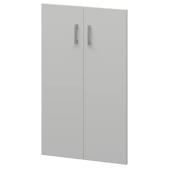 Двери для широких стеллажей А-604.Ф Белый 710x18x1150 Арго