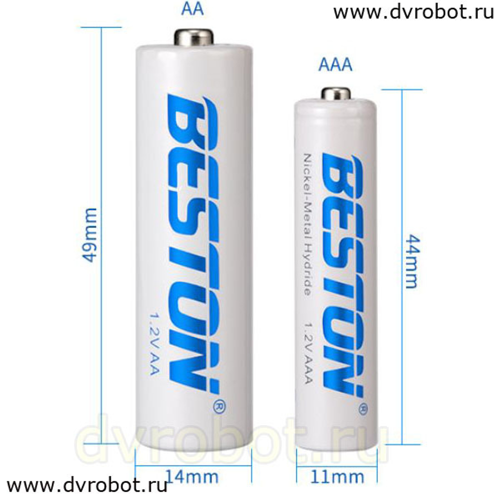 Аккумулятор Beston NiMH/AA/1200mAh