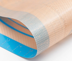 Армированный силиконовый коврик для раскатки теста и выпечки 71х50.5 см