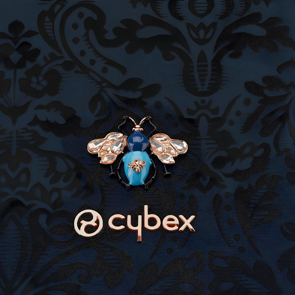 Коляска для новорожденных Cybex Priam IV Rosegold Jewels of Nature