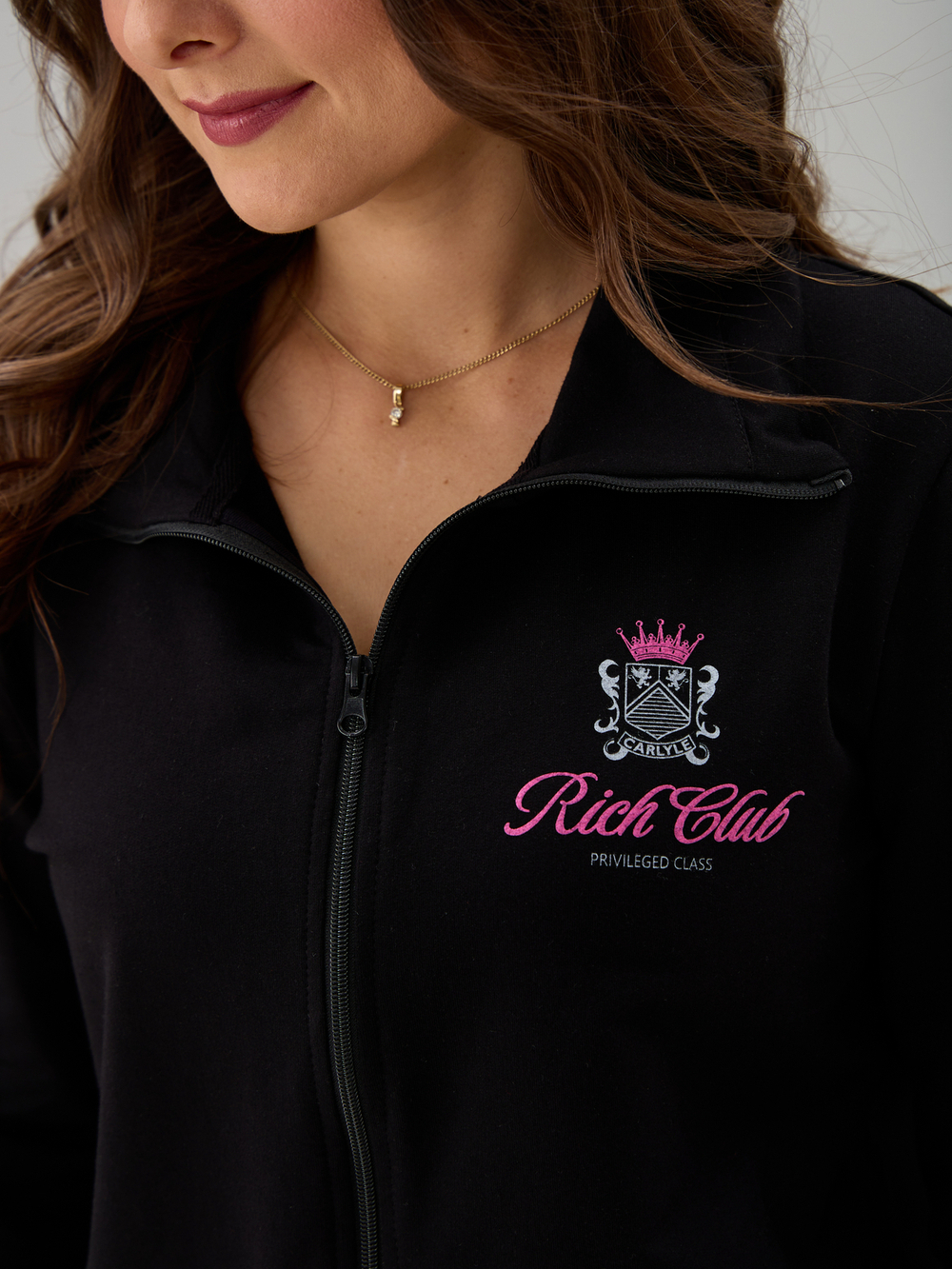 Костюм с брюками КБ-384/черный-п