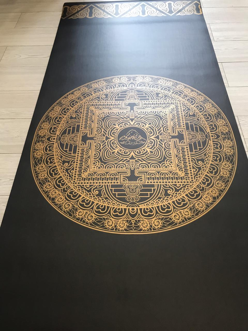 Каучуковый коврик для йоги Tibet Mandala 183*65*0,4 см