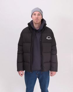 Пуховик Downjacket Logo Черная