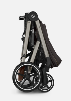 Cybex Детская коляска Balios S Lux BLK 2 в 1 цвет Chocolate Brown