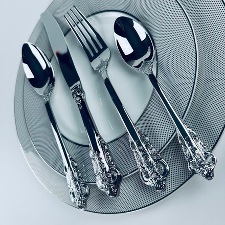 Lenardi 197-039 Набор столовых приборов 24пр. в под.уп.(х8)Металл