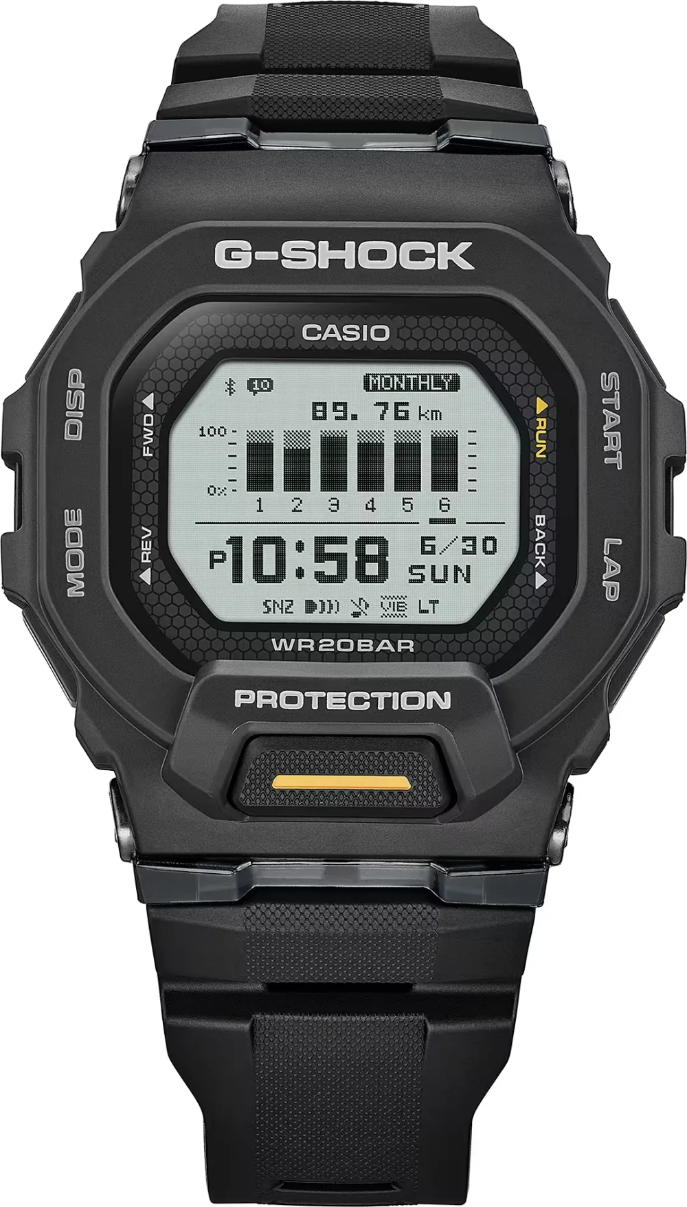 Мужские наручные часы Casio G-Shock GBD-200-1A1