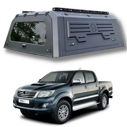 Стальной навес для пикапа с боковыми раздвижными окнами Nissan Np300