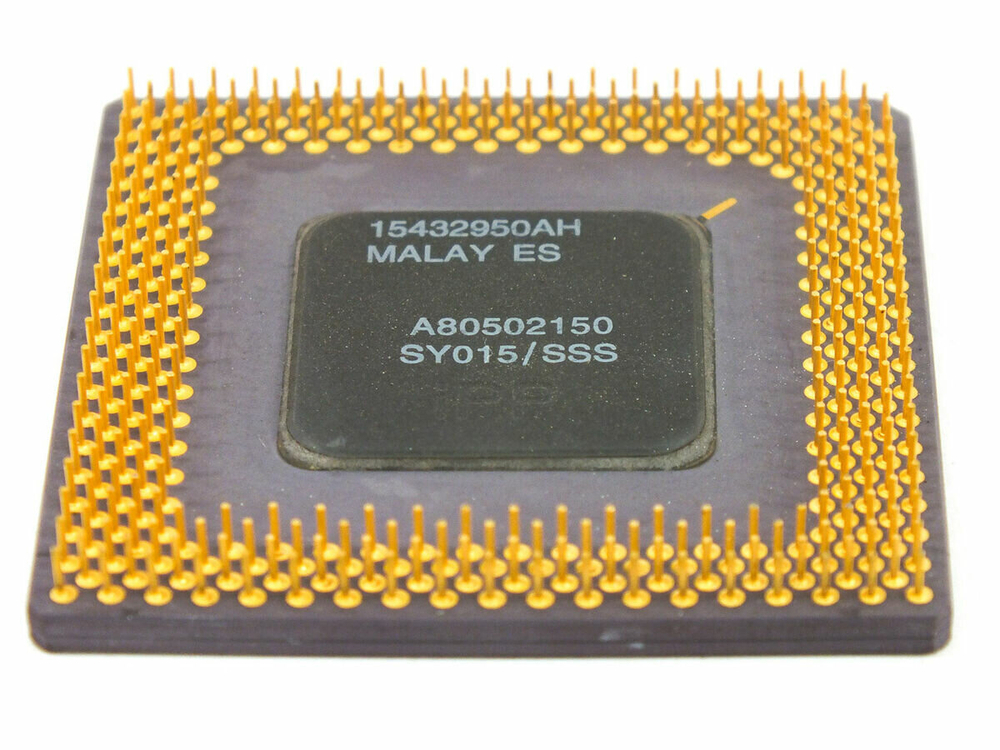 Процессор Intel Pentium A80502-150 SY015, для настольных ретро ПК