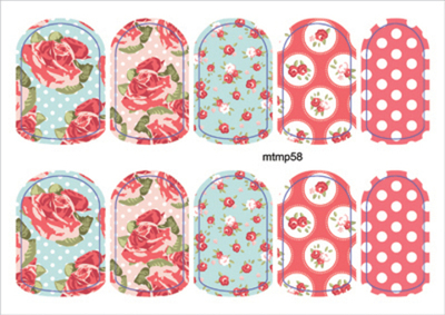 Термопленка ALLURE Арт.mtmp58 Набор 10 шт