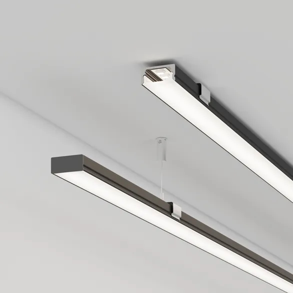 Профиль LINE-1708-2000 ANOD BLACK (Arlight, Алюминий) 040299