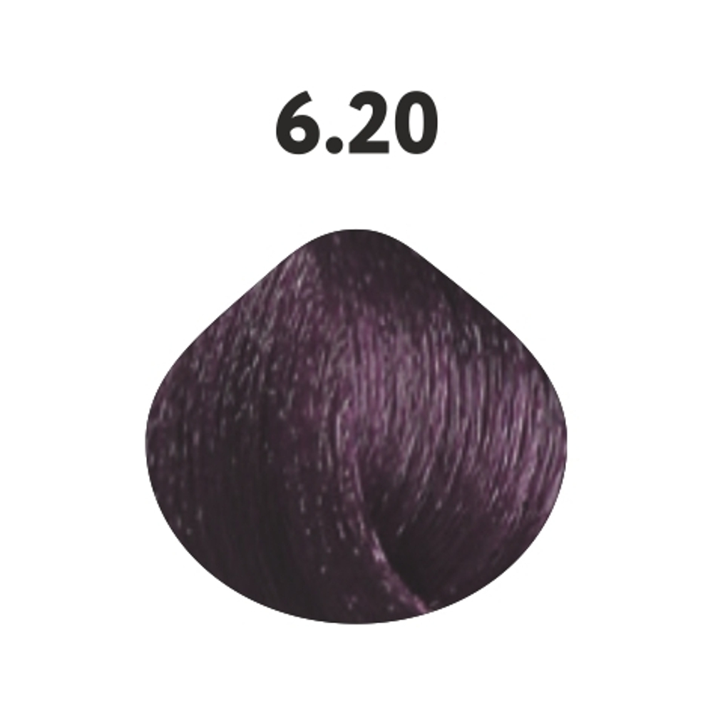 6.20 крем-краска KAARAL Baco Color Collection темный фиолетовый блондин - 100 мл.