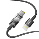USB-A - USB-C Кабель Baseus Display 2 Charging+Data 100W 1-2m - Cosmic Black