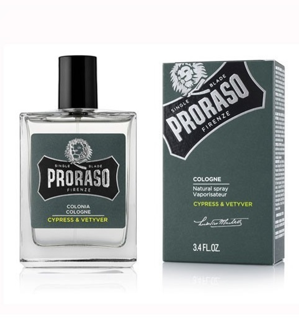 Proraso Cypress & Vetyver - Одеколон 100 мл