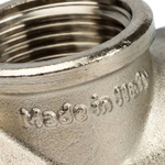 Крестовина STOUT SFT 0031 - 1" (для стальных труб, латунь никелированная)