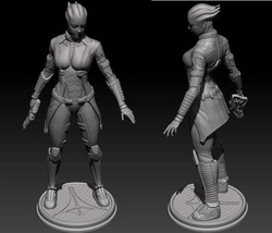 Фигурка Лиара Т’Сони масс эффект Liara T'Soni Mass Effect