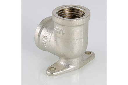 Колено лат. 1/2"ВВ VALTEC с крепл.
