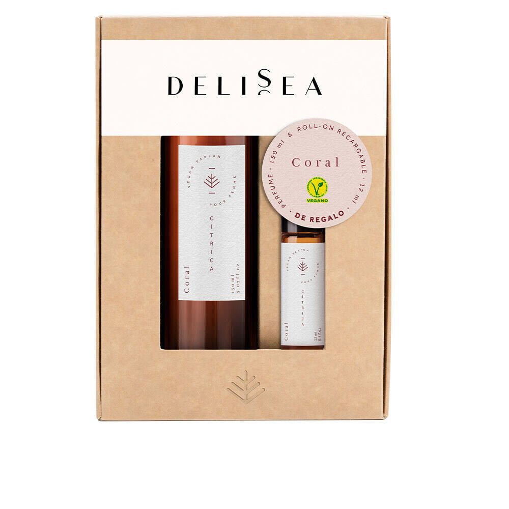 Женский аромат DELISEA Coral Vegan Eau Parfum 150 мл и 12 мл