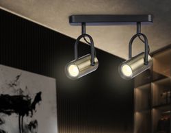 Ambrella Накладной поворотный спот со сменной лампой GU10 Move TA13194