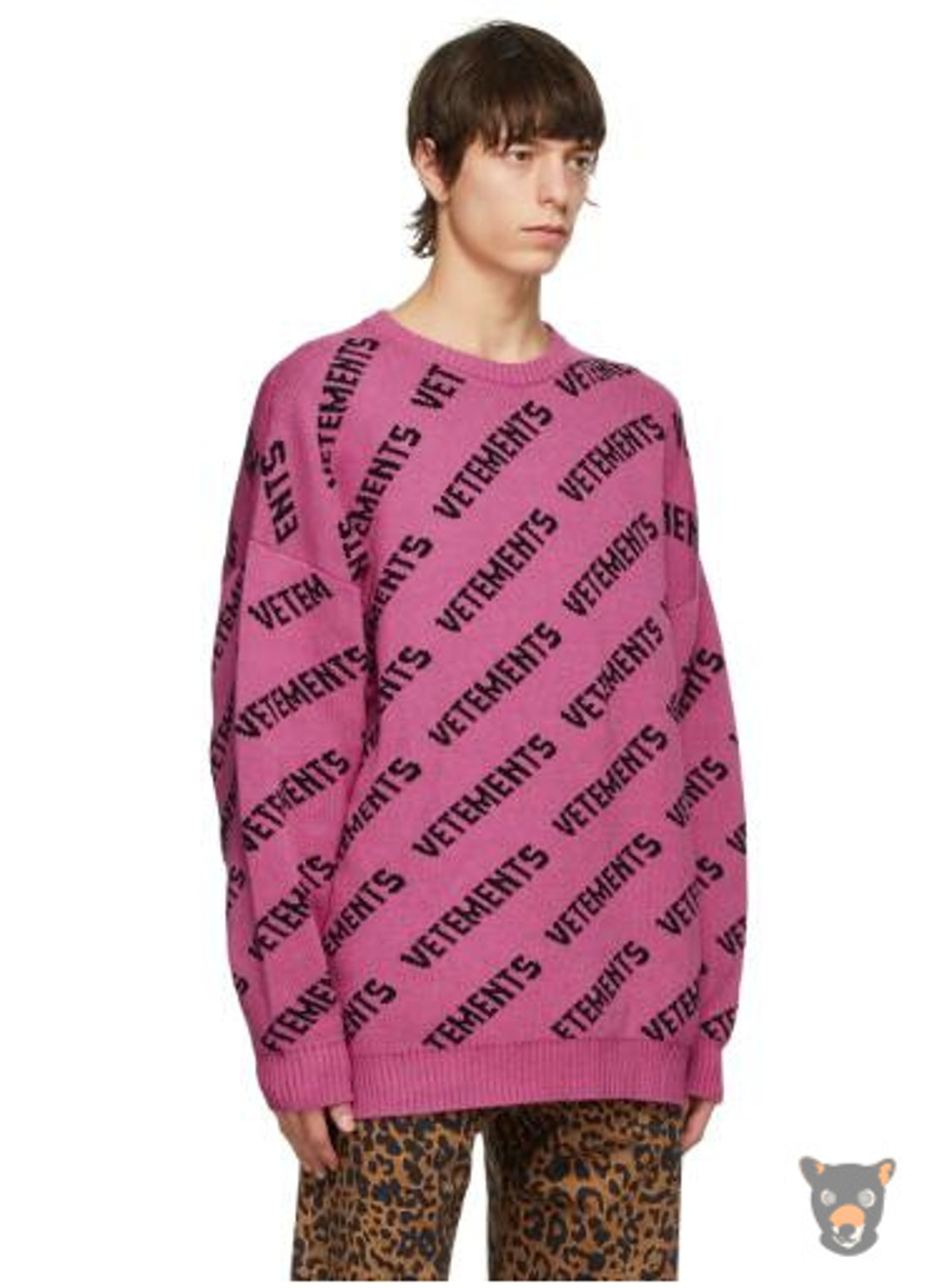 Джемпер Vetements "All-Over Logo"