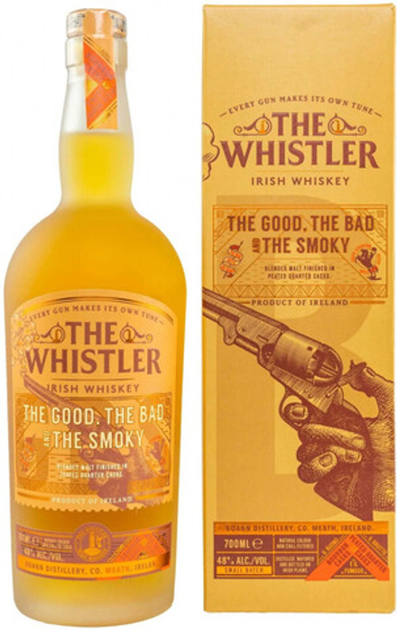 Виски The Whistler the Good the Bad the Smoky Blended Malt gift box, 0.7 л.