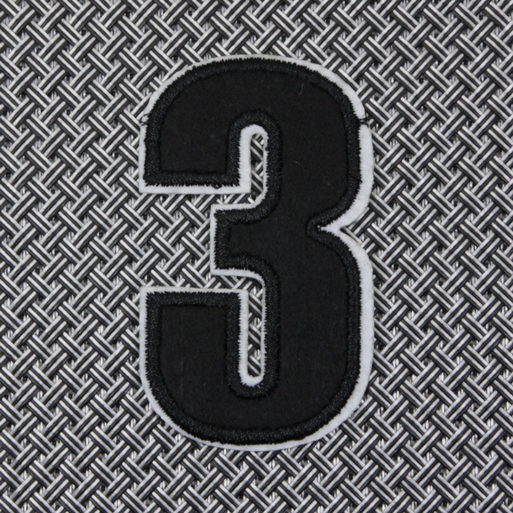 Нашивка Цифра "3" (черная)