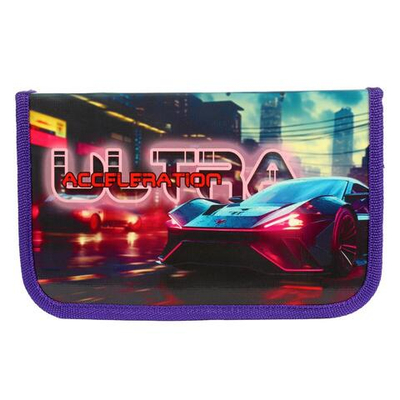 Пенал 1 секц. большой 190/115 "Спортивное авто 2024" (Пчелка)