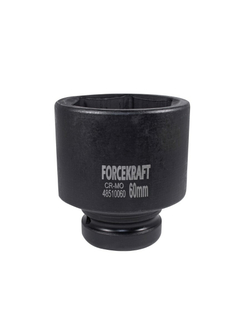 Головка ударная глубокая 1'', 60мм (6гр.) FORCEKRAFT FK-48510060