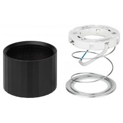 Светильник настенно-потолочный спот ЭРА OL39 BK под GX53 IP20 черный