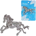 Брошь «Best Podarok - Триумф», цвет серебро, 4*3см