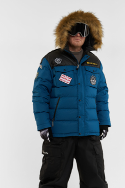 КУРТКА МУЖСКАЯ ПУХОВАЯ VIRUS BATZZILLA ARMY