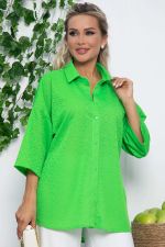 Рубашка Медея (зеленое яблоко) Б13555-13М LT Collection