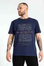 Фуфайка (футболка) мужская Клаб-6У Виотекс ТЁМНО-СИНИЙ