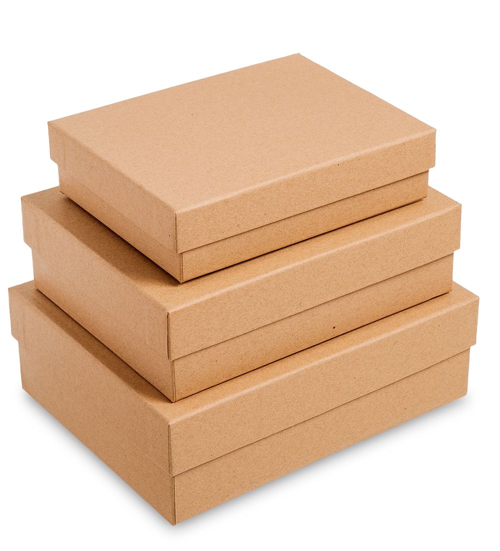 WG-112 Набор коробок из 3шт «Браун»