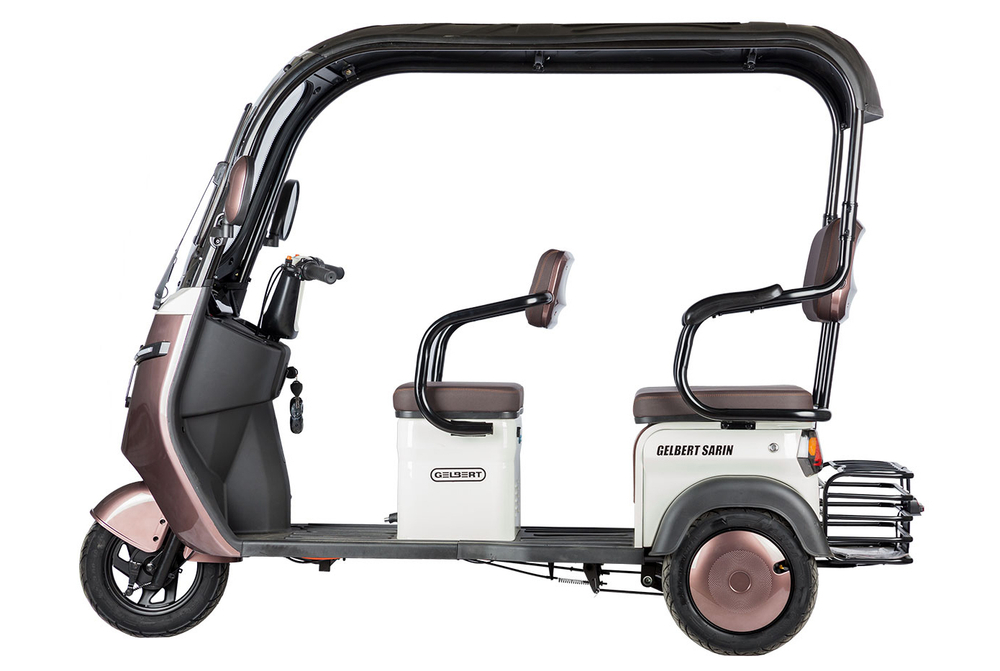 Электротрицикл Gelbert Sarin (1000Вт, 48/60/72B)