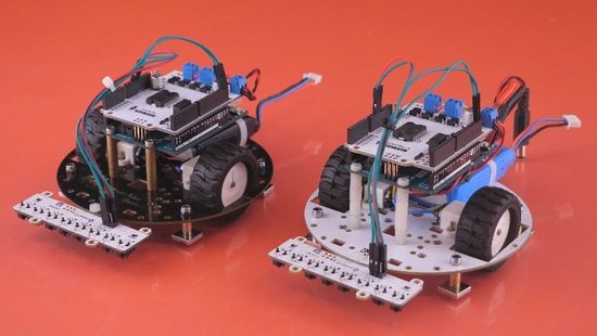 Гонки по линии на маркерной доске