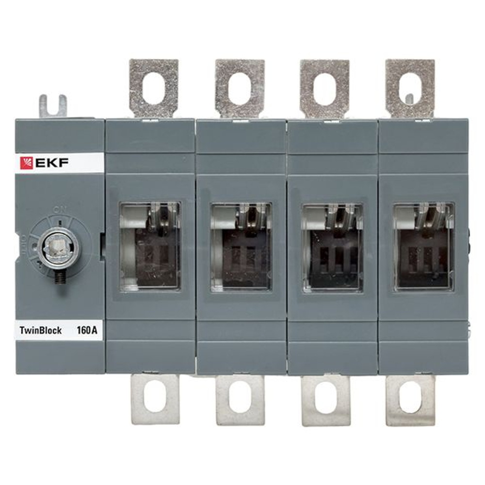 Рубильник 160A 4P без рукоятки управления TwinBlock EKF