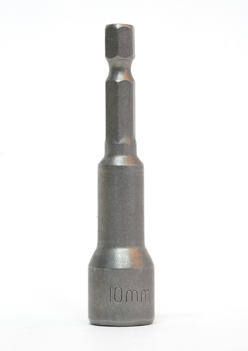 БИТА ШЕСТИГРАННИК ДЛЯ КРОВЕЛЬНЫХ САМОРЕЗОВ 10ММ 1ШТ