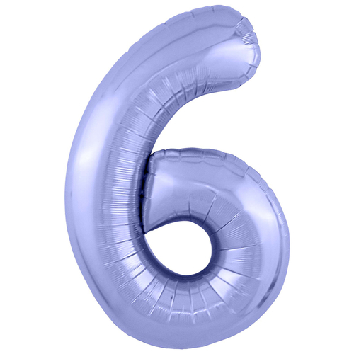 Цифра 6 фиолетовый 40" Agura