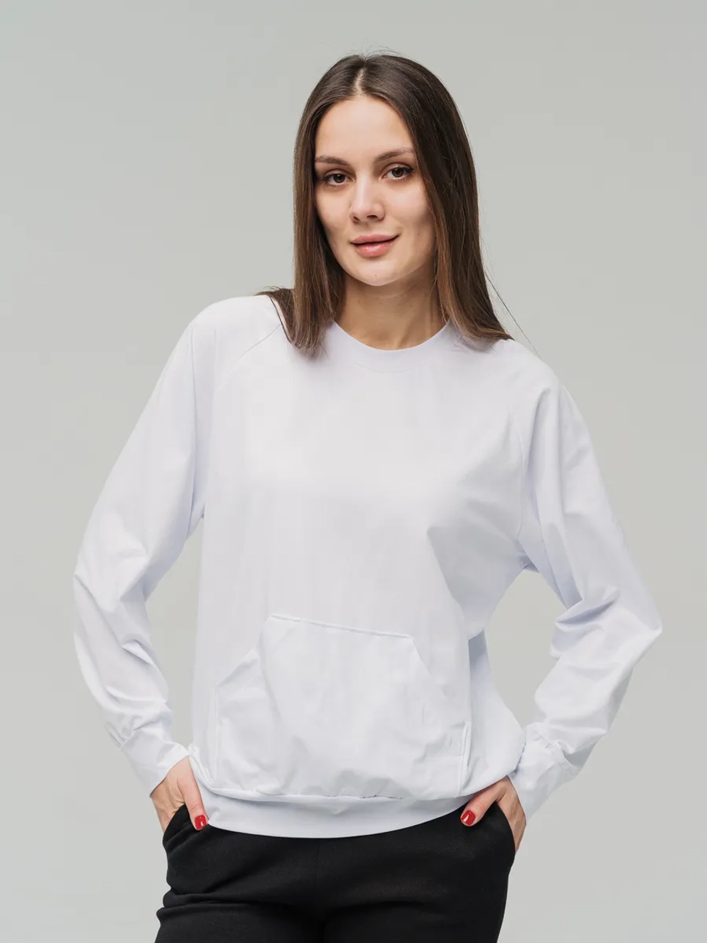 Свитшот базовый без рисунка