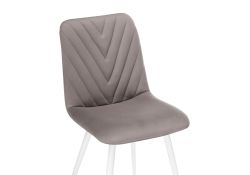 Стул на металлокаркасе Ральф латте / белый