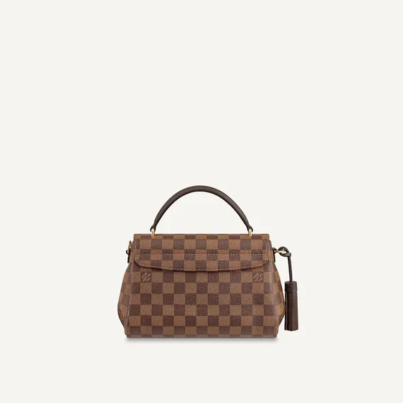 Сумка Louis Vuitton Croisette канва Damier Azur коричневый