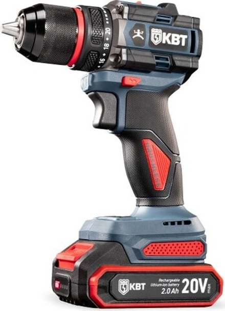 Дрель-шуруповерт аккумуляторная КВТ DB-20-13 ПРОФИ 102588