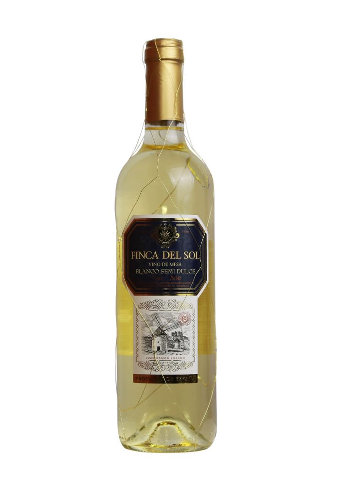 Вино Finca Del Sol Blanco Semi-Dulce 11%