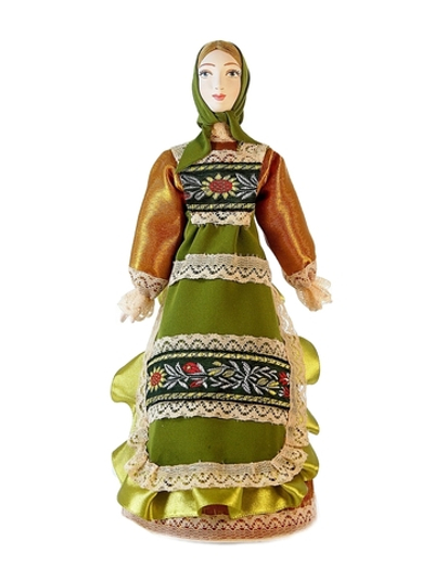 Кукла коллекционная Мещанка в нарядной одежде